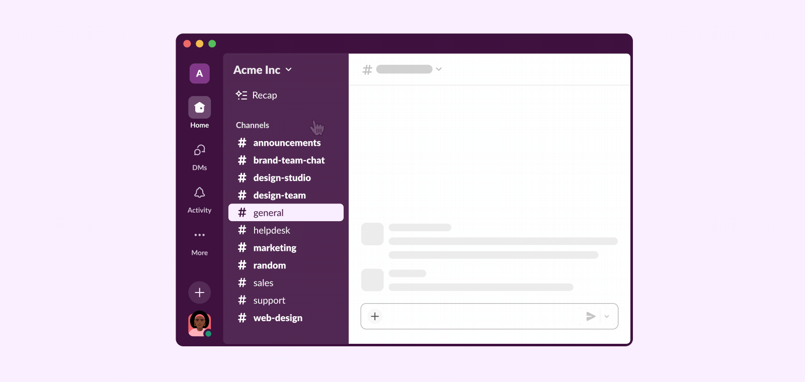 Conversational UI